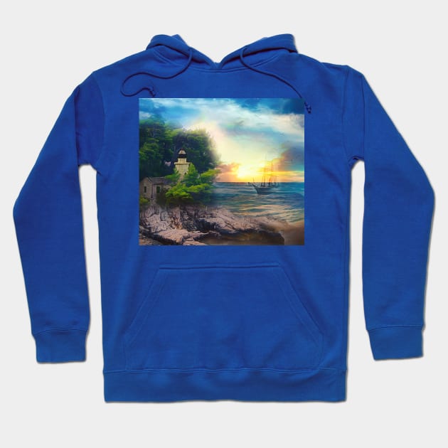 Sail Peacefully Hoodie by jasminaseidl